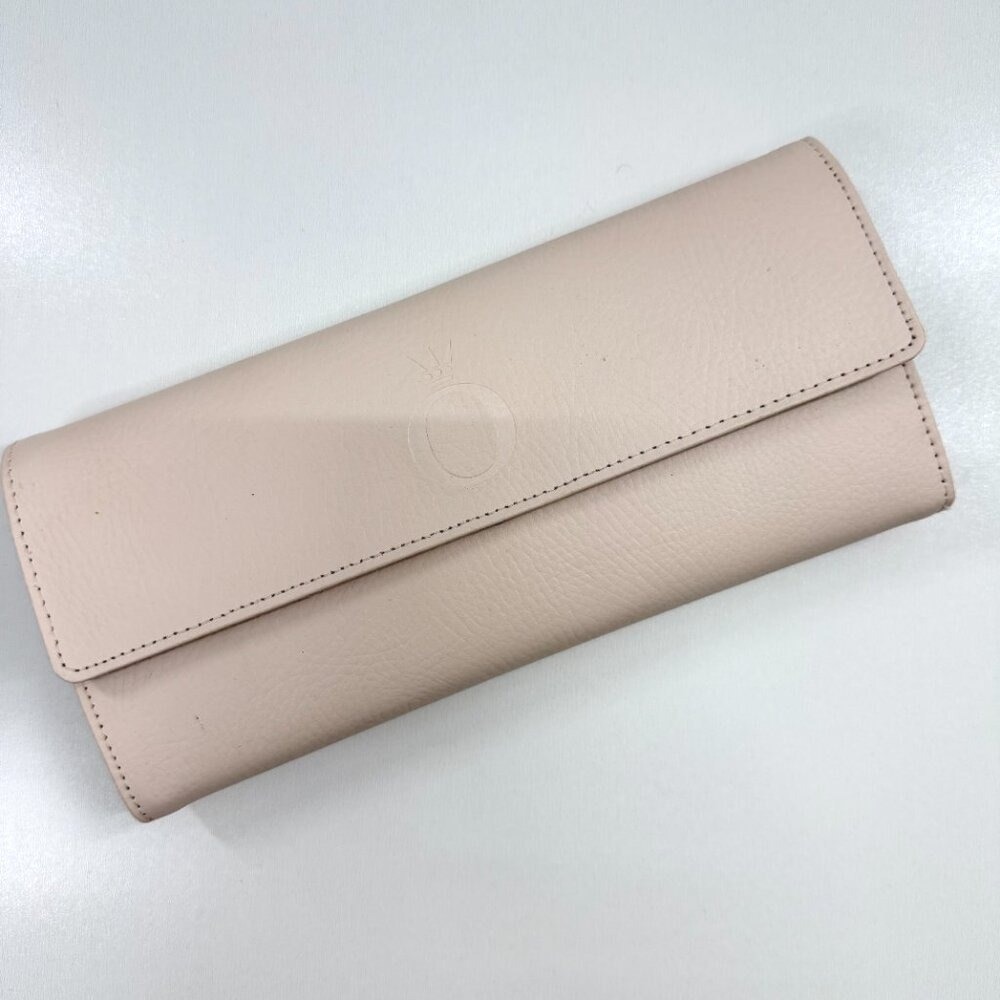 Pandora Jewelry Travel Roll Organizer Women OS Cream Leatherette Velvet